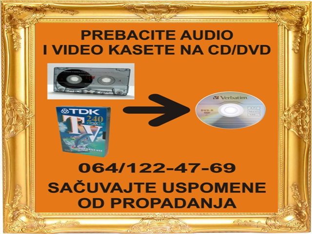 Labor Unnecessary wireless Prebacivanje video materijala na CD ili DVD najpovoljnije - Popusti na  grupnu kupovinu, www.popustiada.rs